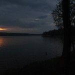 Ostego Lake - Sunset