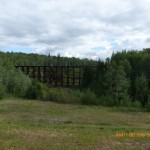 Wooden Railroad Trestle