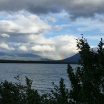 Rainbow - from Dezadeash Lake campsite