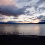 Sunrise - Dezadeash Lake Campground, Haines Hwy, YK