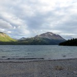 View From Tutshi Lake Campsite